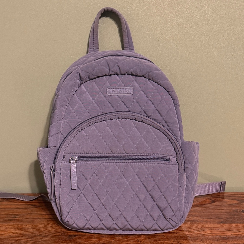 Vera Bradley Lavender Quilted Backpack